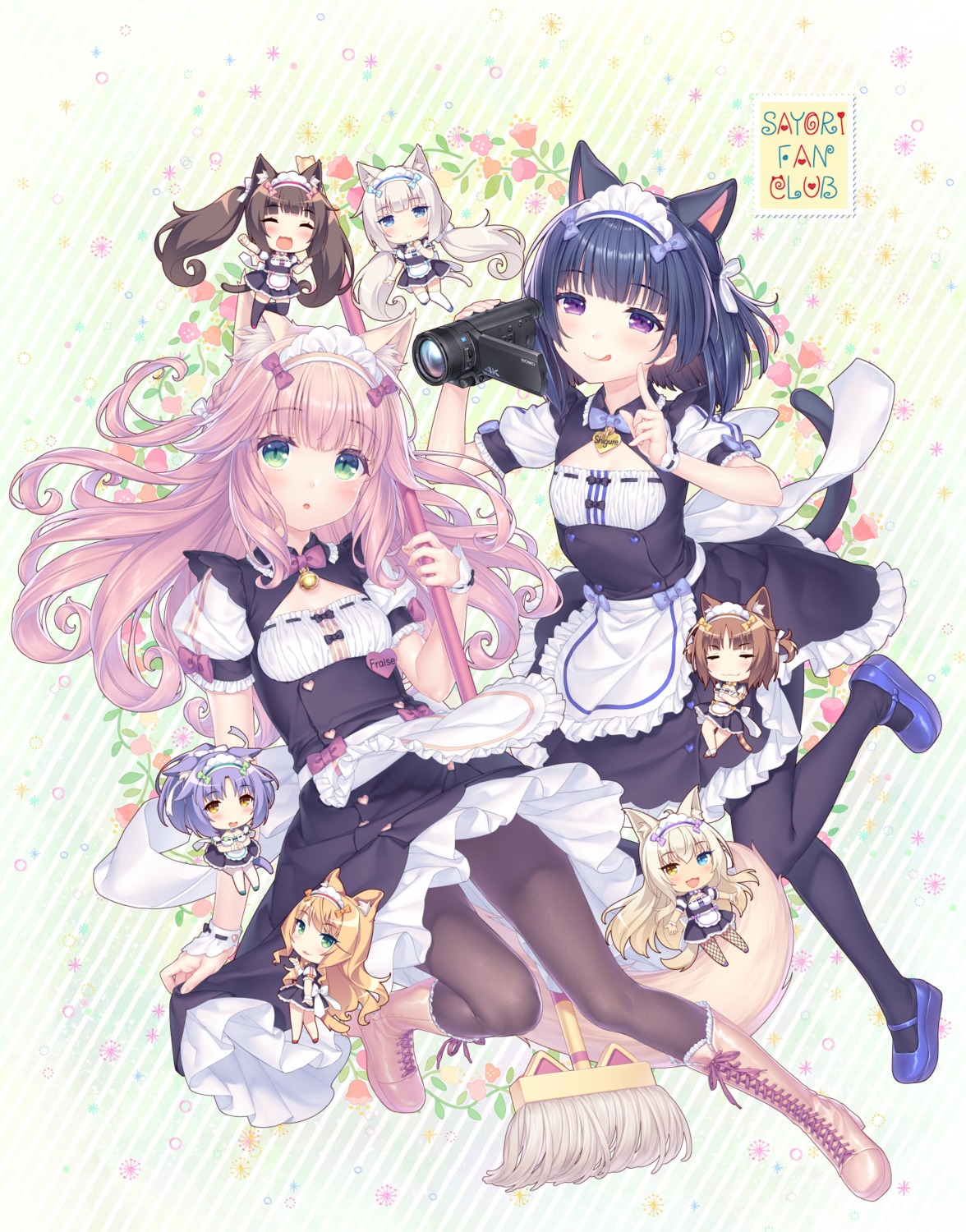 Neko Works Sayori Nekopara Azuki Chocola Cinnamon Nekopara Coconut